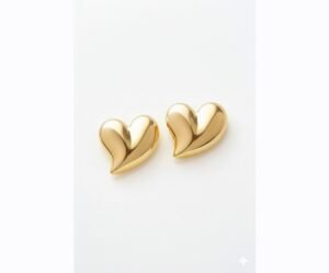 Boucles "Coeur doré"