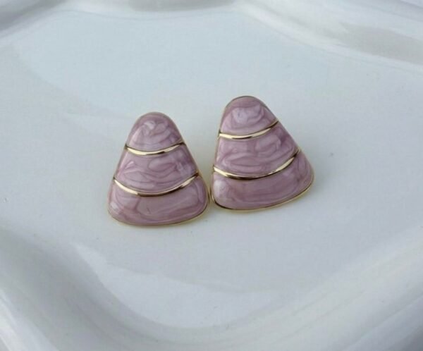 Boucles pink Topaz