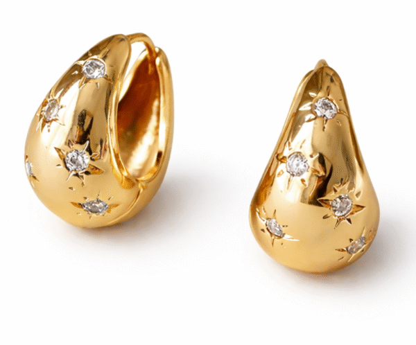 Boucles Goutte étoilée