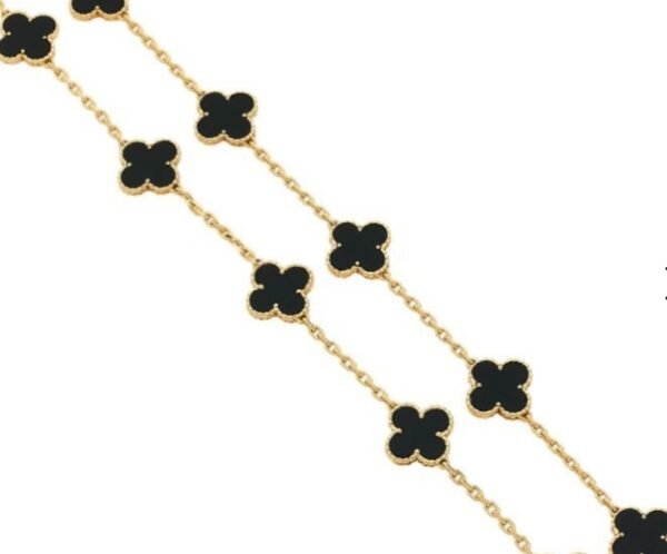 Collier long noir